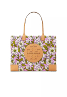 TORY BURCH TORY BURCH Small Ella Floral Printed Tote Bag Aster Pink Flower 151612