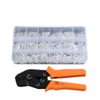 420PCS SN-06 Cold-Pressed Terminal Set Crimping Tool With Self-Lock Dupont Ratchet Wire Crimper Pliers Promotion
