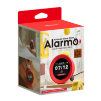 【Nintendo 任天堂】任天堂 Nintendo Sound Alarmo Clock 遊戲主題智慧鬧鐘(台灣公司貨)