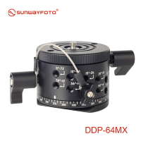 /SUNWAYFOTO DDP-64MX 360度全景云臺10檔節點分度盤圓盤夾座套裝盲拍矩陣接片攝影配件