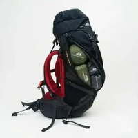 Tas Ransel Hiking 60L Tahan Air - Tas Carrier Cobra - LEAFHOPPER COBRA dengan Fit Bionic & Suspensio