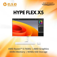 PC All-in-One Axioo Hype Flex X5 Ryzen 5 7430U 8GB SSD 256GB 23.8" FHD W11 PRO