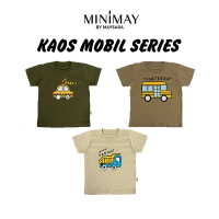 Kaos Baju Anak Gambar Mobil Truck Laki Laki Perempuan 1 2 3 4 5 Tahun Maysara