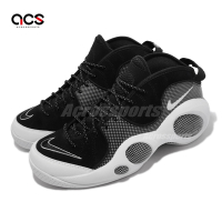 Nike 籃球鞋 Air Zoom Flight 95 飛人 OG 男鞋 復古 車輪鞋 黑 白 DM0523-001