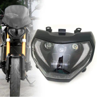 Motorcycle Headlight LED Lamp For MT07 2018 2019 For YAMAHA Headlight MT09 FZ09 2014 2015 2016 DRL MT-09 MT-07 MT07 2018 2019