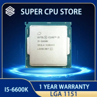 Intel Core i5-6600K i5 6600K CPU Processor 6M 91W 3.5 GHz Quad-Core Quad-Thread LGA 1151