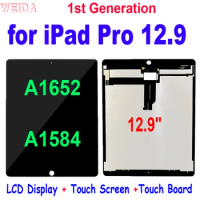 12.9” Original LCD for iPad Pro 12.9 1st Gen A1652 A1584 LCD Display Touch Screen Digitizer Assembly Board for iPad Pro 12.9 LCD
