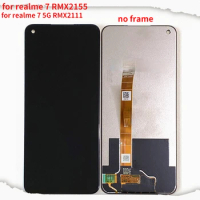 6.5" For Realme 7 RMX2155 LCD Display Touch Screen Digitizer Assembly For Realme 7 Realme7 5G RMX 2111 LCD Display