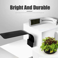 A Happy  Mini Ultra Thin Waterproof Clamp Lighting LED Aquarium Diode Lighting Light Fish Tank Water
