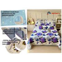 Adrian's Cadar Ropol Patchwork 6-in-1/3-in-1 SuperQueen /Berkualiti Tinggi / Murah/Selimut lembut