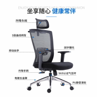 升降塑料靠背電腦椅弓形椅人體工學椅舒適久坐辦公椅