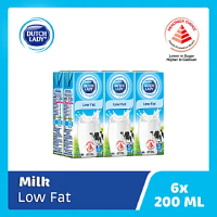 Dutch Lady UHT Low Fat Milk 6s X 200ml