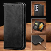Card Wallet Phone Case For VIVO V27e S16e Y77 Y75 Y74 Y73 Y72 Y55 Y54 Y52T Y50 Y35 Y31 IQOO U5 Z3 T1 Magnetic Holder Flip Cover