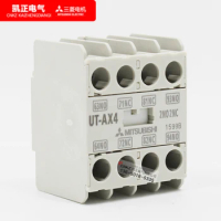 2 pcs Mitsubishi contactor auxiliary contact S-T10, T12, T20, T21, T25 auxiliary contact UT-AX4