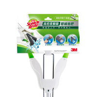 【3M】百利高密度瞬吸膠棉拖把 白色(1桿1頭)