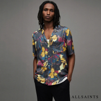 【ALLSAINTS】GOLDBERG 人造絲手繪花卉印花夏威夷襯衫 MS035Z(舒適版型)