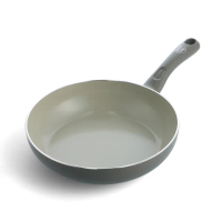 【GreenPan】GreenChef 專利鑽石不沾鍋 Sandstone 深煎鍋 26cm 石英灰(不含蓋)
