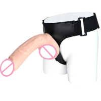 Strap On Dildo Panties Realistic Penis Suction Cup Large Dildo Lesbian Sex Toys For Women Masturbator Strapless Strapon Big Dick