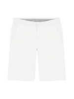 กางเกงขาสั้นผู้ชาย Cotton Hidden Comfort Bermuda Shorts สีขาว Signature White