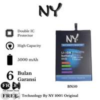 NY BATERAI PLATINUM XIAOMI BN50 / REDMI 10 / REDMI NOTE 10 4G / MI MAX 2 5000mAh BATTERY