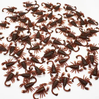 20pcs/lot Spoof toy novelty funny Simulation Centipede Scorpion Fly Cockroach House lizard fun toys Halloween haunted house fun