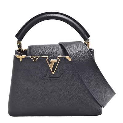 Lv capucines mini black sales