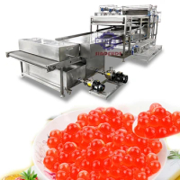 Fully automatic durable stainless steel popping boba jelly balls making machine other snack machinery&amp; industry equipment