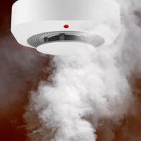 Intelligent TUYA WIFI Smoke Detector Alarm 90db 360° Detaction Home Fire Wifi Smoke Sensing Smart Fire Sensor App Push