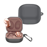 【Timo】SAMSUNG三星 Galaxy Buds Pro2/Buds Pro/Buds Live 藍牙耳機矽膠保護套-灰色