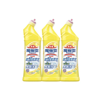【魔術靈】殺菌瞬潔馬桶清潔劑 檸檬清香3入組(500mlx3入)