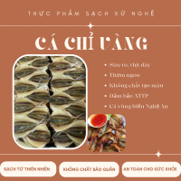 Cá chỉ vàng khô (khô cá chỉ vàng) loại 1 thịt ngọt, dẻo, thơm đặc trưng, túi 0.5 kg _Đặc sản Xứ Nghệ