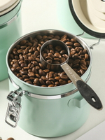 TXHR304不銹鋼咖啡豆保存罐單向排氣閥儲存罐儲豆養豆罐咖啡粉密