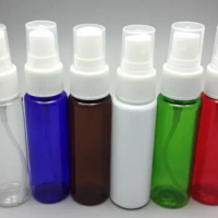 Hot Sell 300pcs Plastic Transparent 30ml Small Empty Spray Bottle For Make Up And Skin Care Refillable Bottle