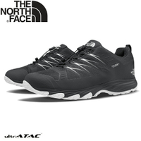 【The North Face 男 DryVent防水健行鞋《灰/白》】4PF7/健行鞋/登山/橡膠鞋底