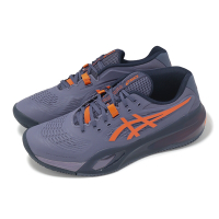 Asics 網球鞋 GEL-Resolution X Clay 男鞋 紫 橘 澳網配色 紅土鞋底 運動鞋 亞瑟士 1041A485500
