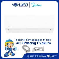 AC Midea Single Split Standart Hyper Grapfin | Dual Filter MSFQ-CRN8 Series 1 PK