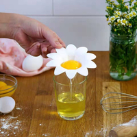 雛菊造型 分蛋器 花朵分蛋器 烘培小物 蛋黃分離器 蛋清分離器 分蛋器