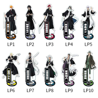 ฟิกเกอร์อนิเมะ BLEACH, โมเดลจานเดสก์ท็อป, โมเดลขาตั้งอะคริลิค, แอ็คชั่นฟิกเกอร์, เหมาะสำหรับโต๊ะทำงา