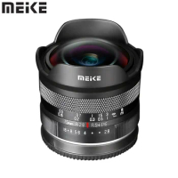 Meike 7.5mm F2.8 Ultra Wide-Angle Fisheye Lens for Olympus Panasonic LUMIX MFT Micro M4/3 G7 GX85 GX9 G95 GH5 GH6 G100 G9 E-M1