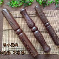 high quality wenge Tai chi stick solid wood ruler taiji stick kung fu rod wooden ruler Health bars