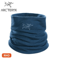 【ARC'TERYX 始祖鳥 Rho LTW 多功能圍脖《縮時藍》】13454/圍巾/美麗諾羊毛
