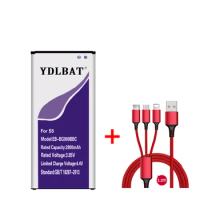 YDLBAT 2800mAh EB-BG900BBC Battery for Samsung Galaxy S5 I9600 SM-G900 G900S G900F G900T G900R4 G900P G9008V