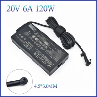 20V 6A 120W 4.5X3.0mm PA-1121-22 Adapter Laptop AC Charger for MSI / ASUS UX534F M7400Q YX570U YX570Z UX501J U5500V Power Supply