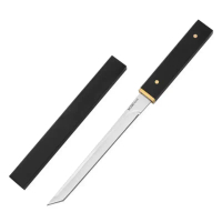 Japanese Mini Samurai Sword Tactical Hunting Knife Household Fruit Knife 62HRC 20CM คําแนะนําการขายท