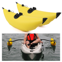 Kayak Float Kayak PVC Inflatable Outrigger Float With Sidekick Arms Rod Kayak Boat Fishing Standing 