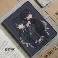 Wednesday Addams Anime For Samsung Galaxy Tab A7Lite 8.7 2021 Case S9 Plus Tri-fold stand Cover Galaxy Tab S6 Lite S8 S7 Plus