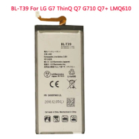 high quality BL-T39 Battery 3000mAh For LG G7 G7+ G7ThinQ LM G710 ThinQ G710 Q7+ LMQ610 BL T39 Mobile Phone Bateria
