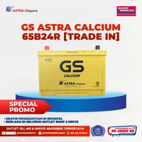 Aki Mobil Upgrade (Avanza, Veloz, Rush, Terios, Xenia, Swift) GS Astra Calcium 65B24R [Trade In | Vo
