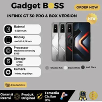 Infinix GT 30 Pro Garansi Resmi Dark Flare,BOX VERSION 8/256