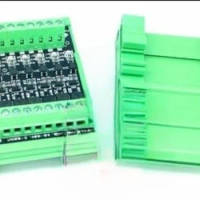 8-way PLC amplification board, isolation board, NPN PNP input, PNP output, solenoid valve drive board
